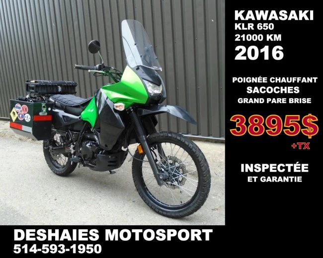 Kawasaki KLR650 - 2016